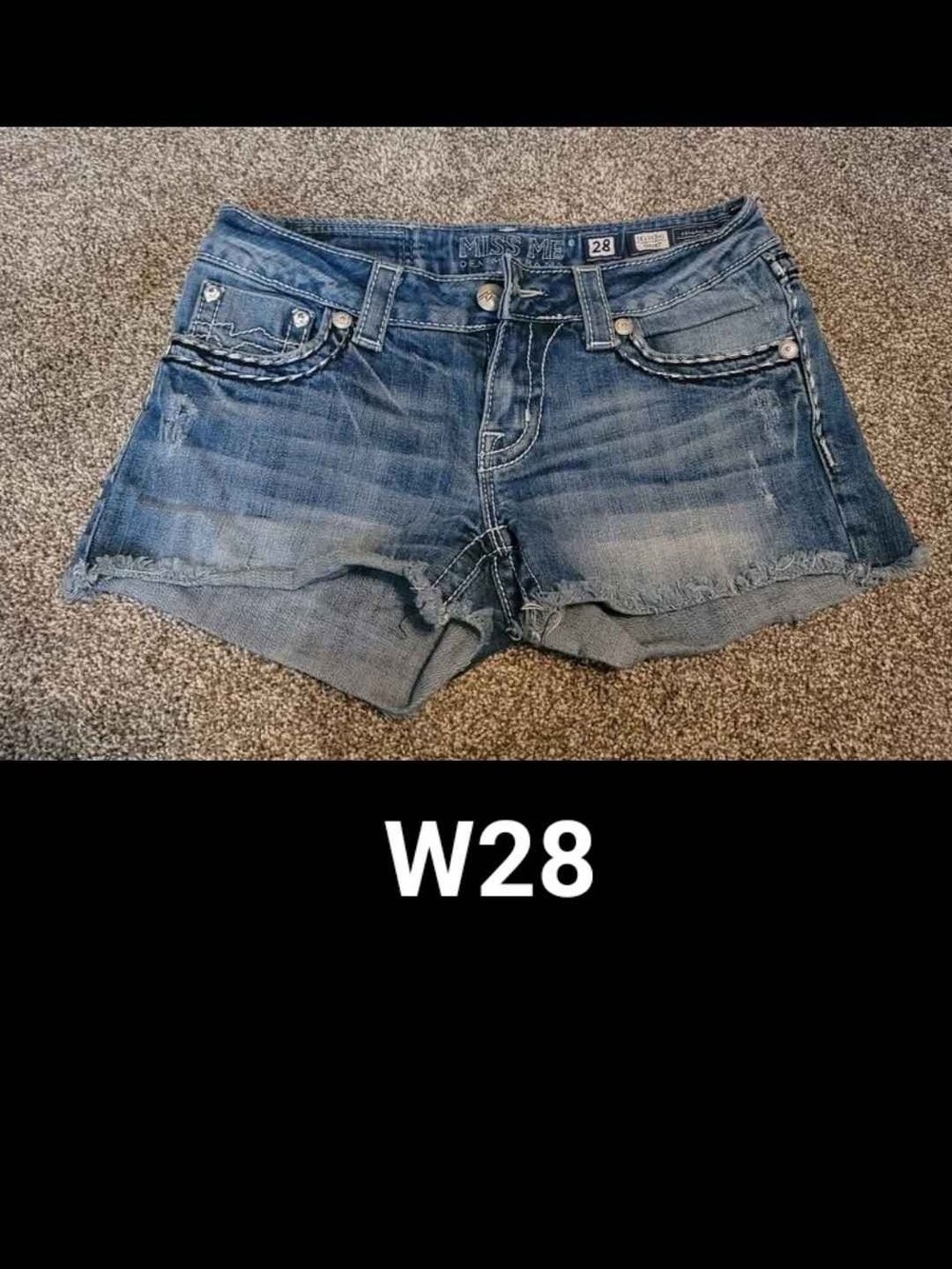 Womens Miss Me Shorts